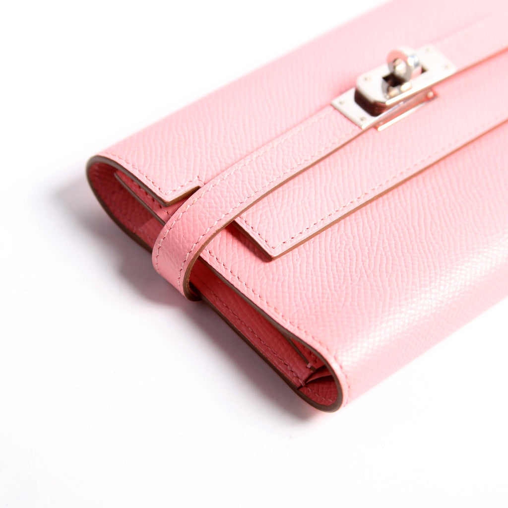 Kelly Medium Wallet Epsom Pink