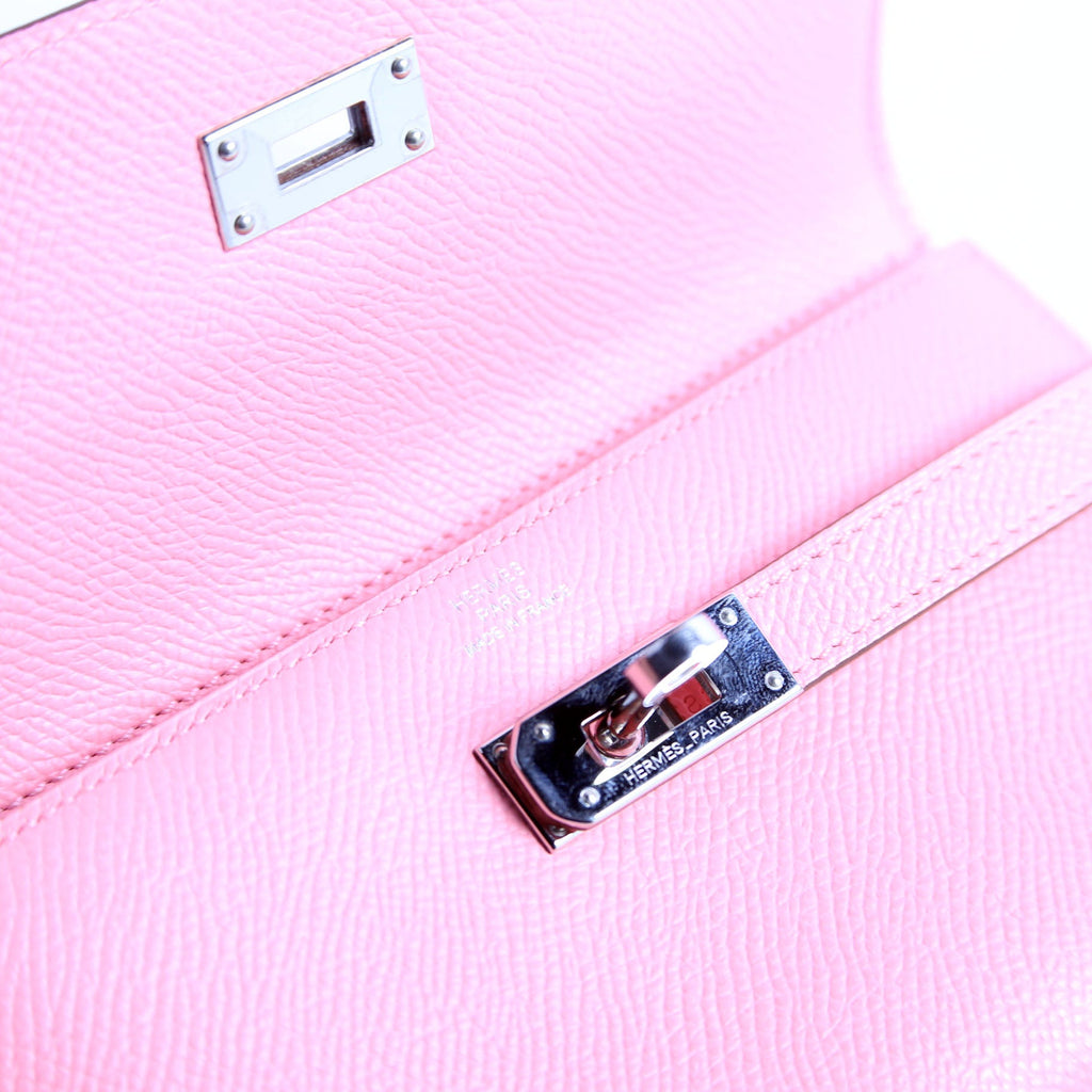 Kelly Medium Wallet Epsom Pink
