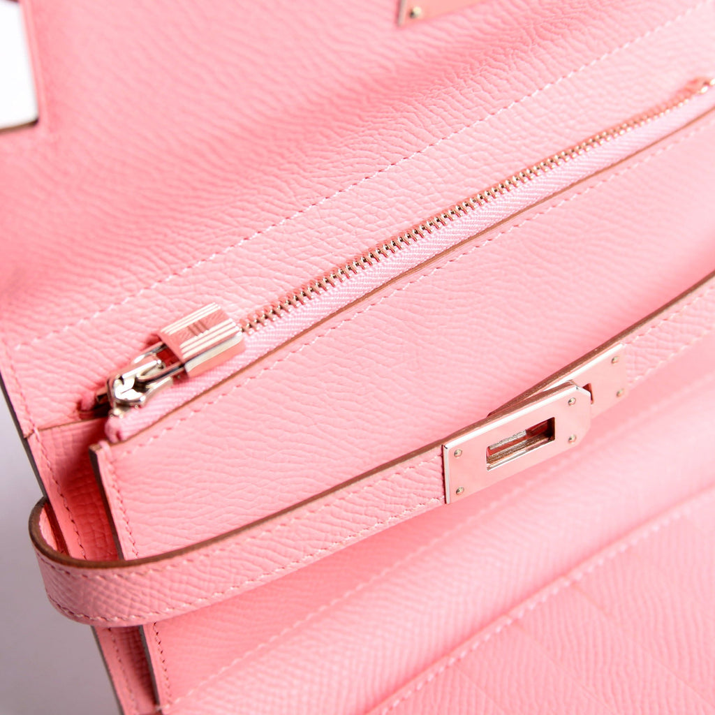 Kelly Medium Wallet Epsom Pink