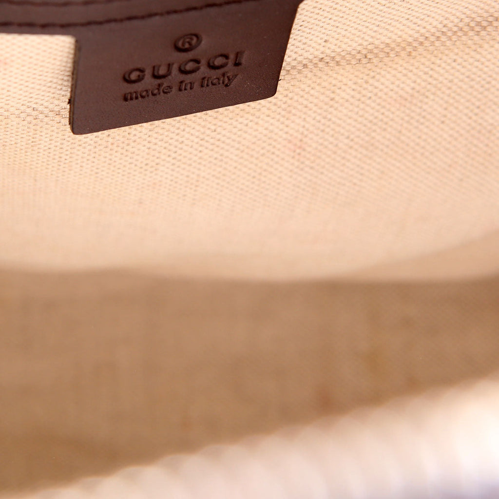 247205 Boston Bag Canvas Brown/Beige/Red/Green