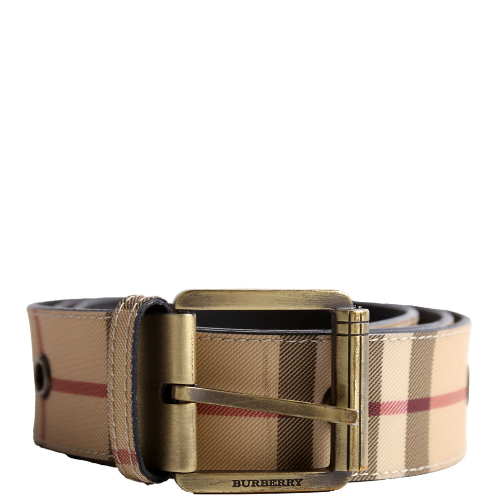 Nova Check Grommet Belt Size 40/100