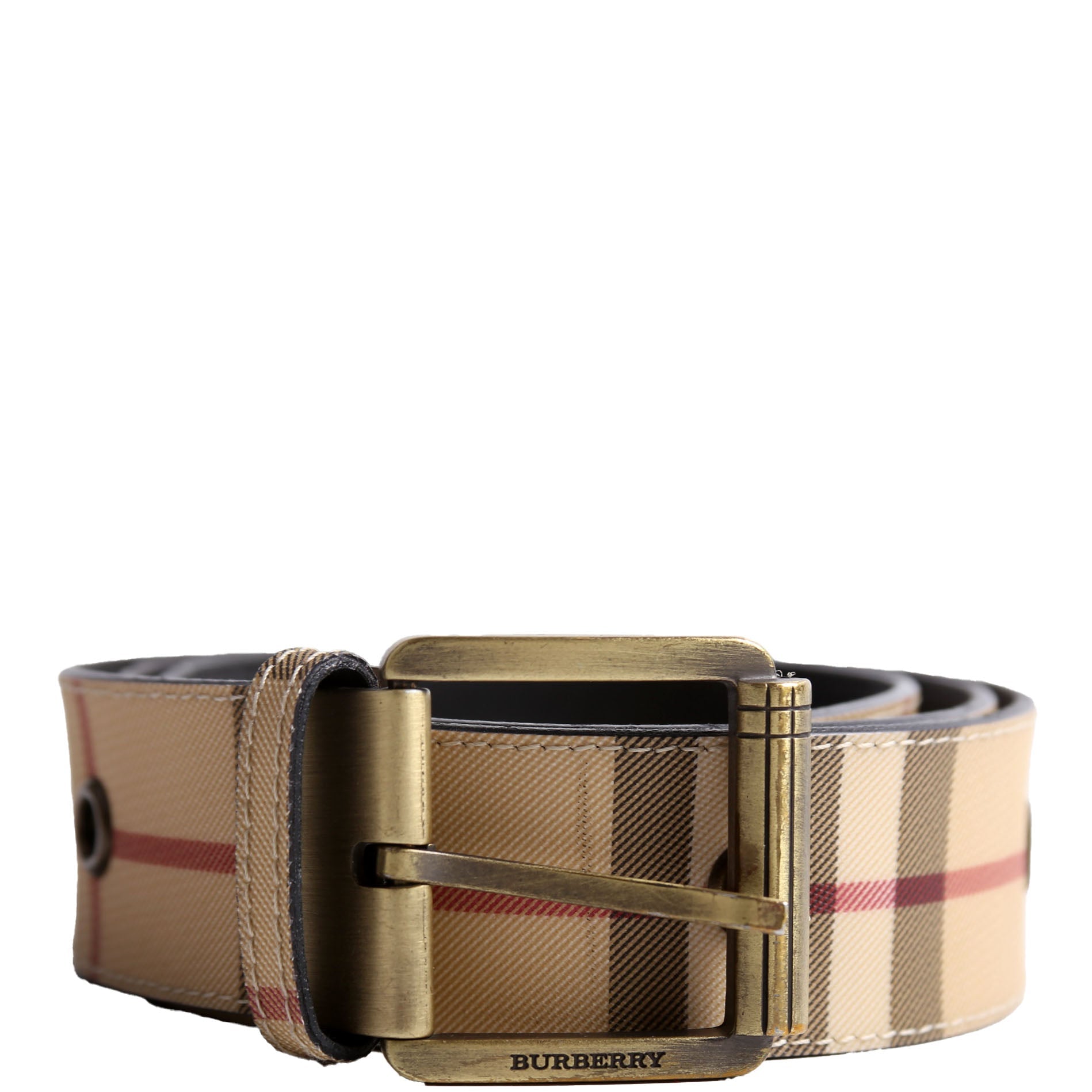 Nova Check Grommet Belt Size 40/100