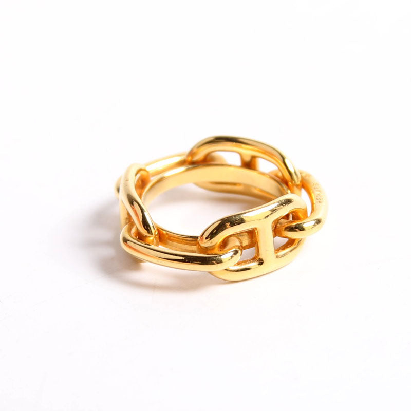 Regate Scarf Ring Gold