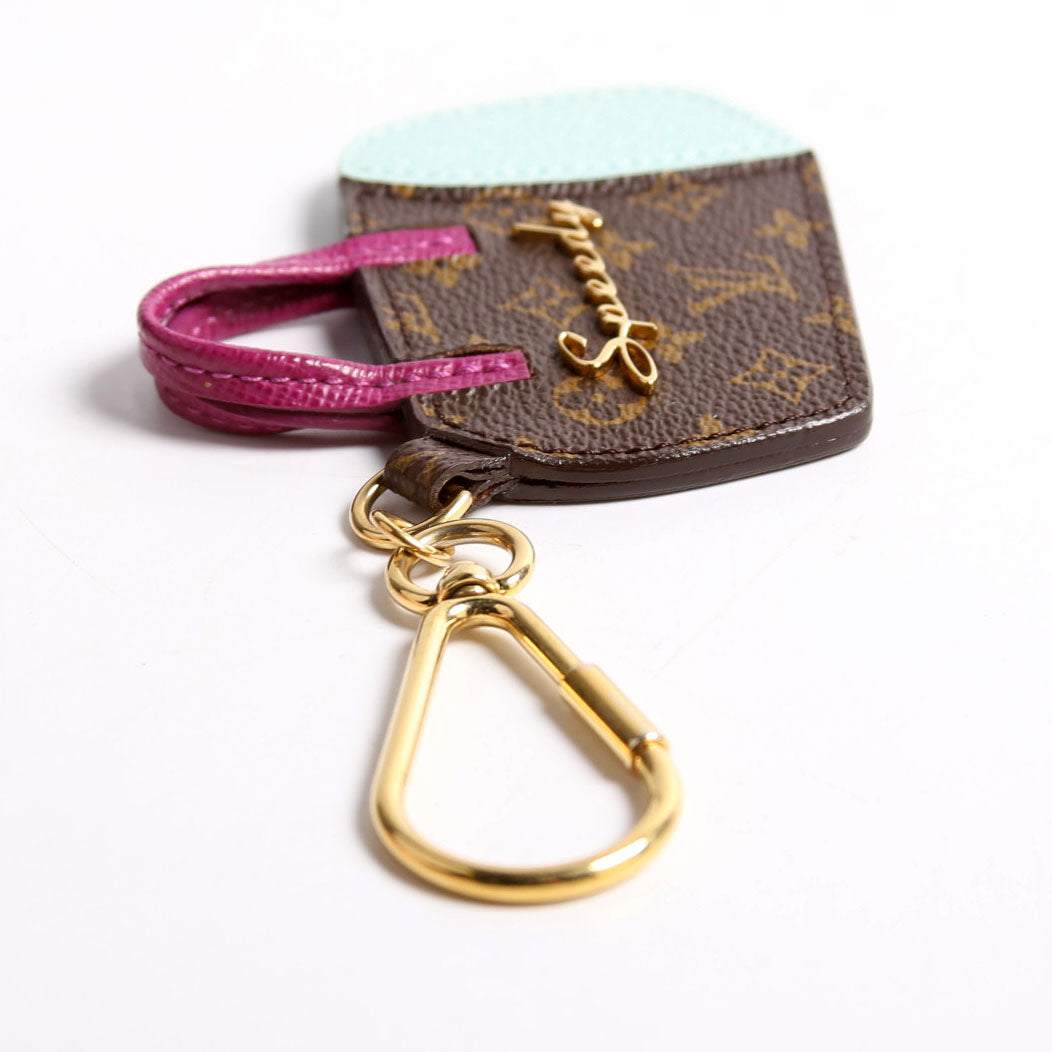 Speedy Bag Charm Brown/Multicolor