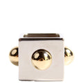 Cube Collier De Chien Scarf Ring Silver/Gold