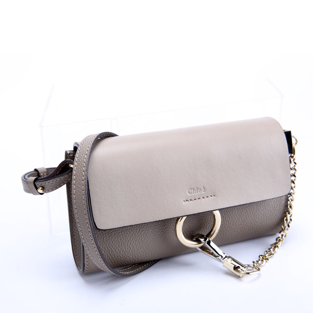 Faye Shoulder Bag Mini Taupe