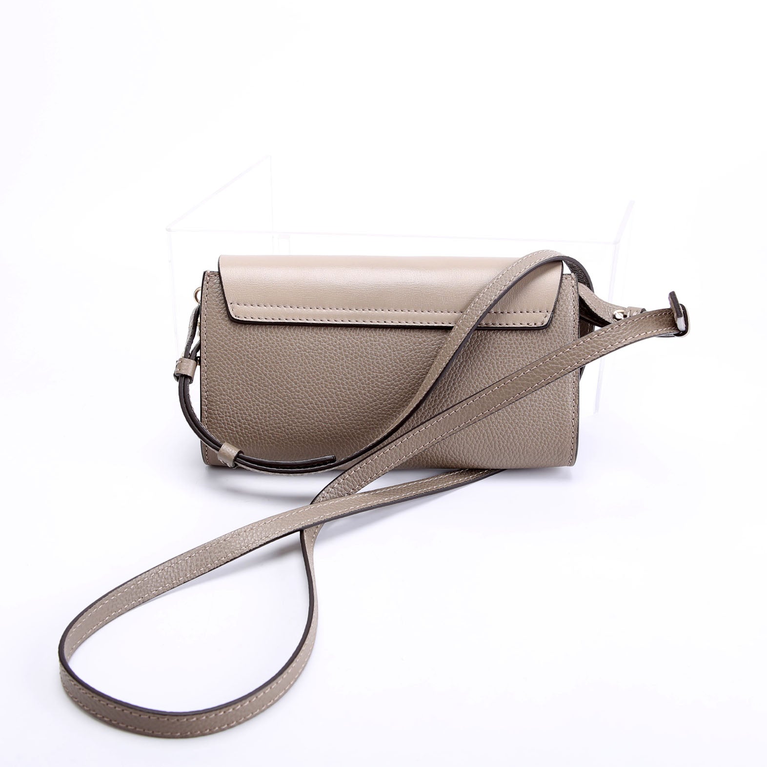 Faye Shoulder Bag Mini Taupe