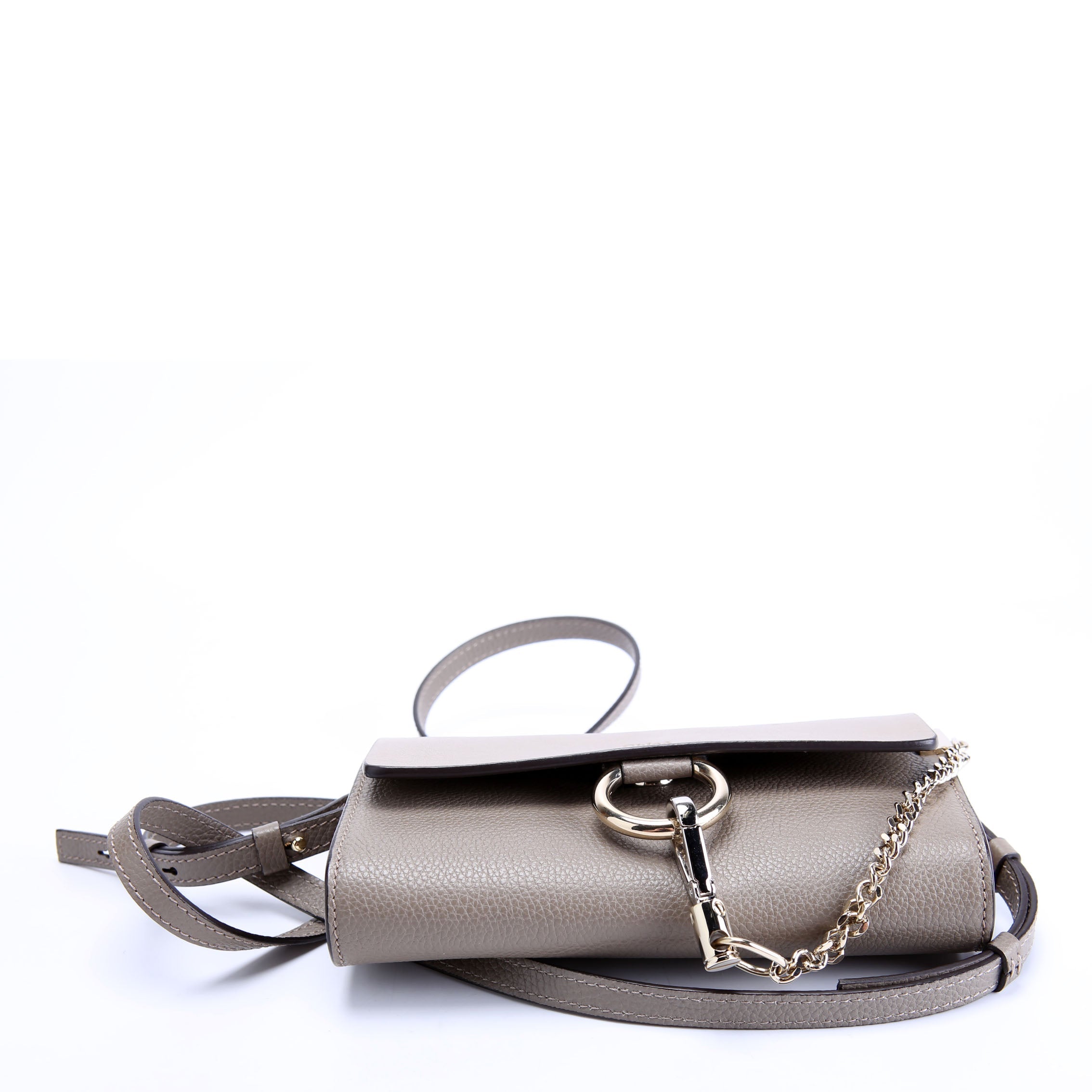 Faye Shoulder Bag Mini Taupe