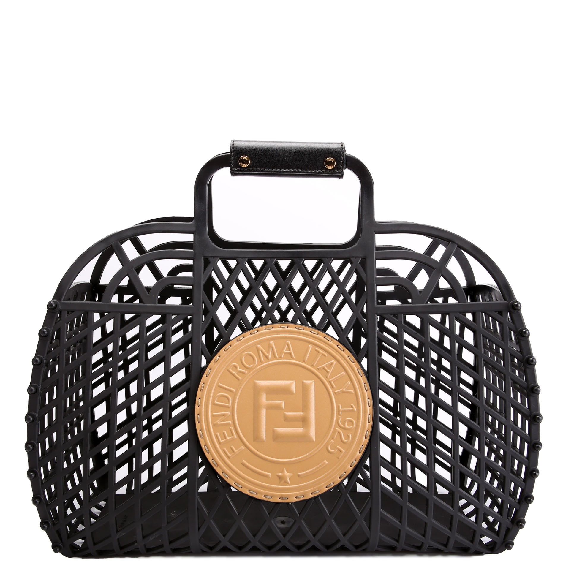 Liberty Matte Fendi Basket Medium Black/Brown