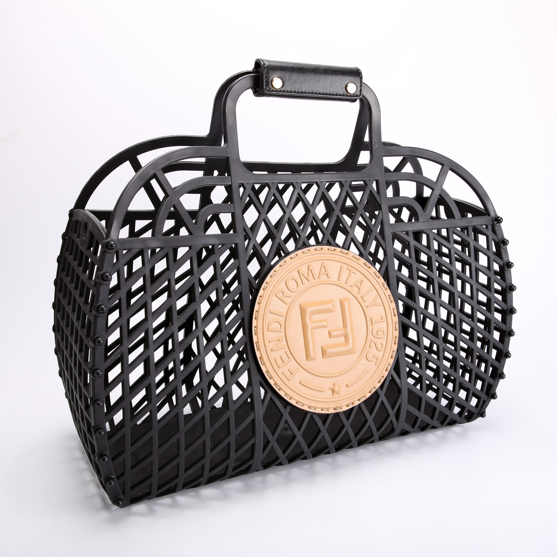 Liberty Matte Fendi Basket Medium Black/Brown