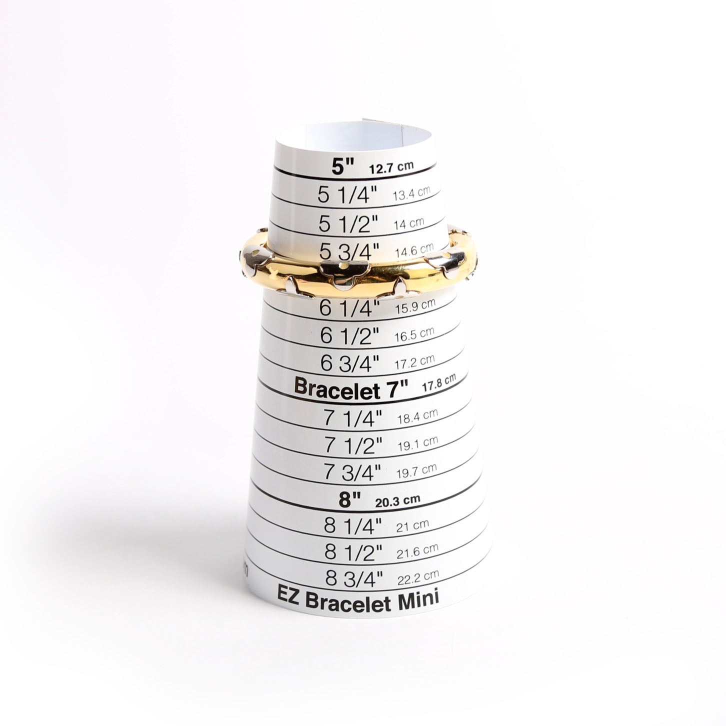 Daily Monogram Cuff Bracelet Size S Gold/Silver
