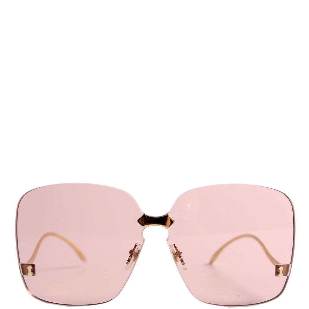 GG0352S Oversized Sunglasses Pink