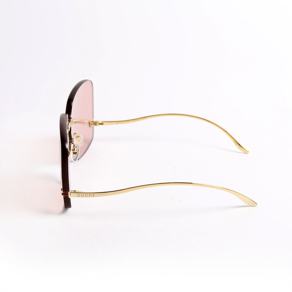 GG0352S Oversized Sunglasses Pink