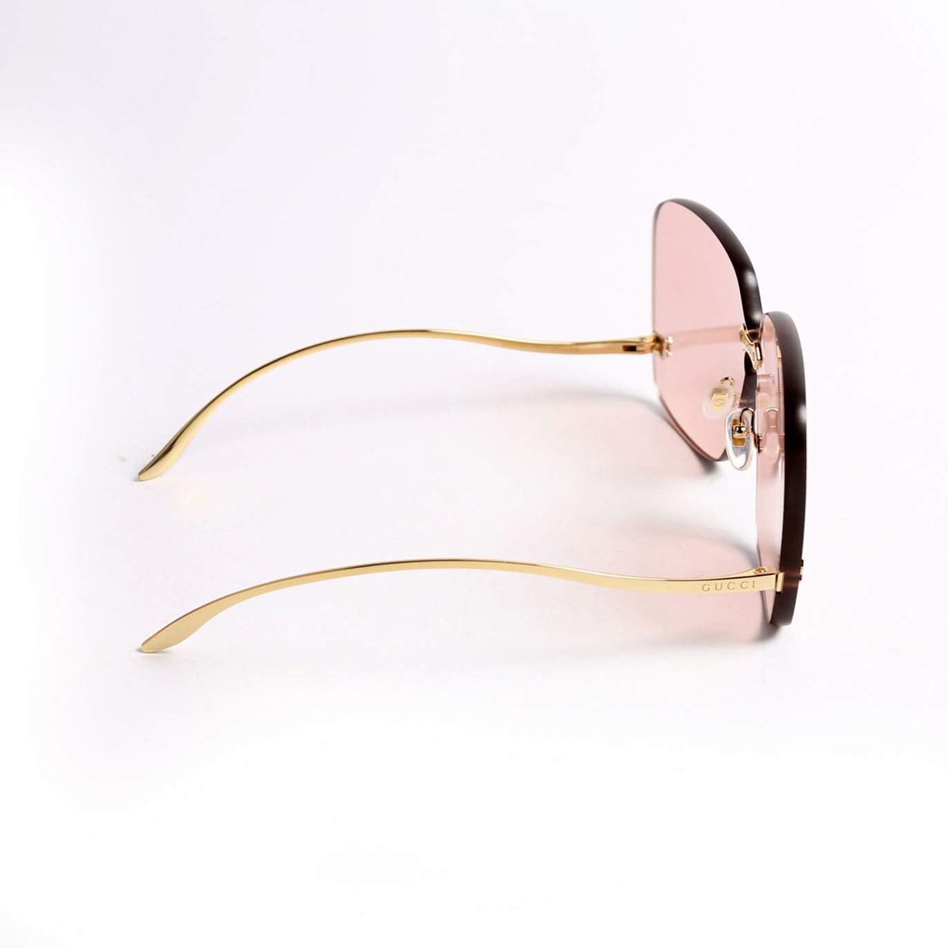GG0352S Oversized Sunglasses Pink