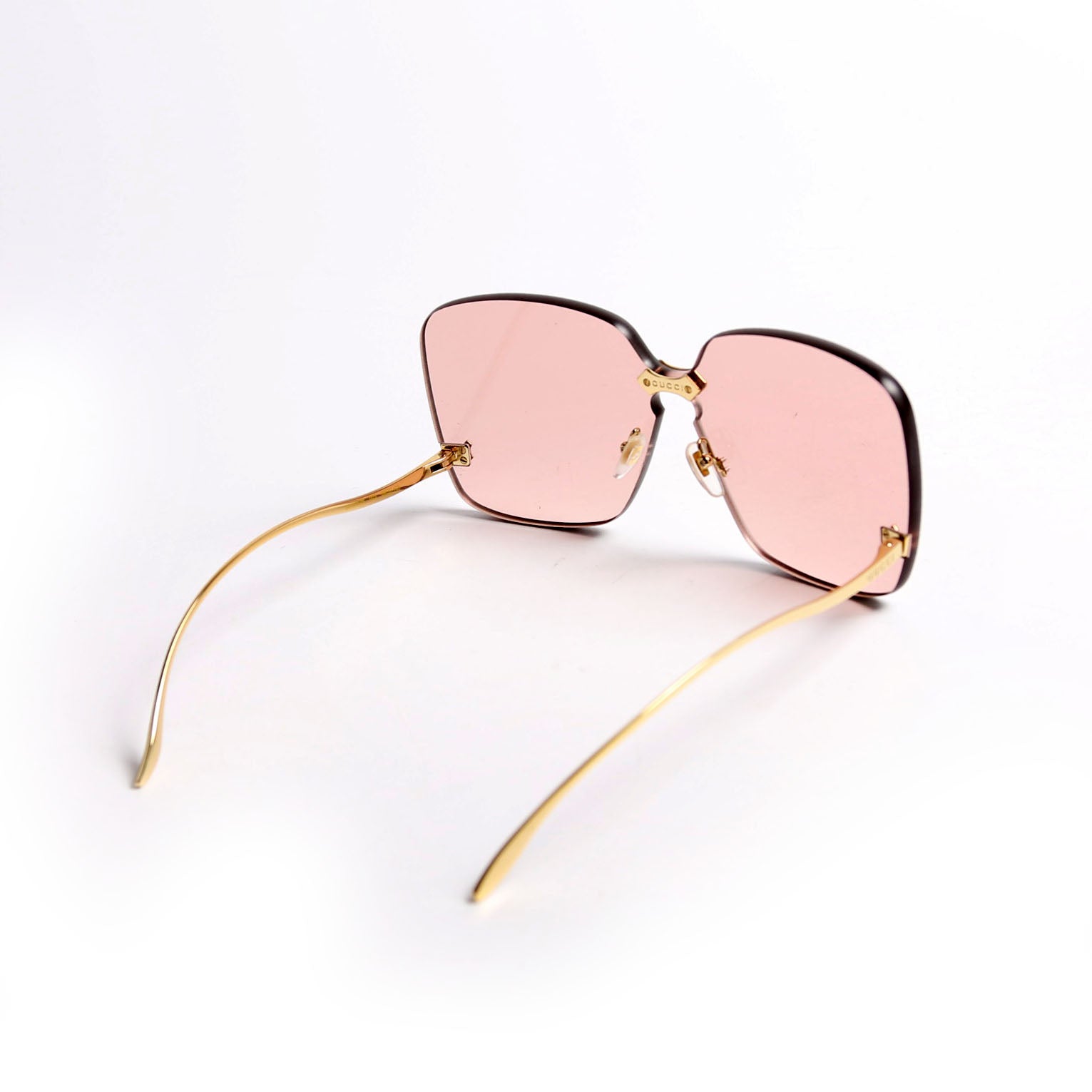 GG0352S Oversized Sunglasses Pink