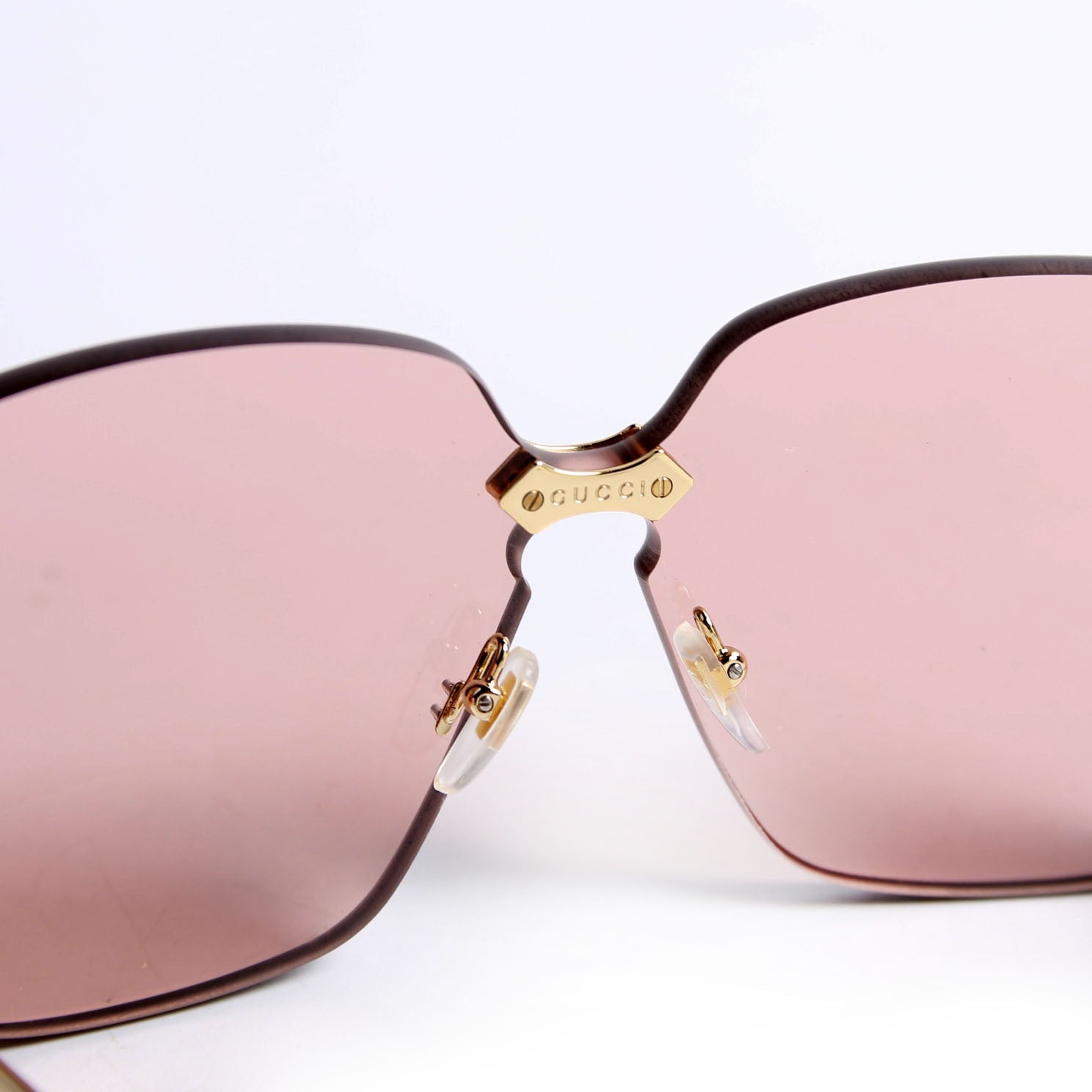 GG0352S Oversized Sunglasses Pink
