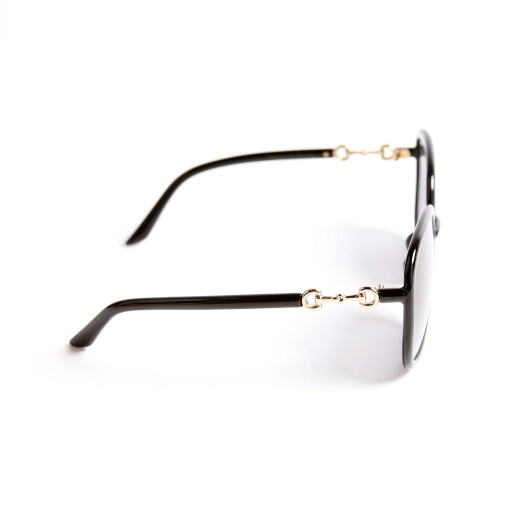 GG0892SA Horsebit Sunglasses Black