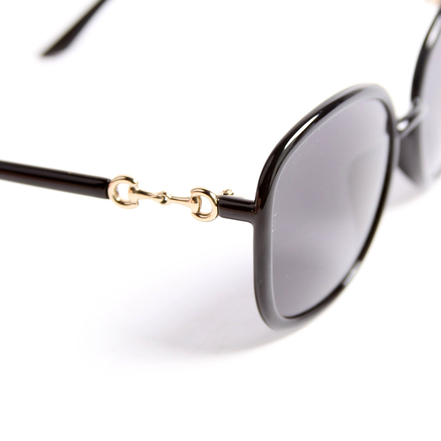 GG0892SA Horsebit Sunglasses Black