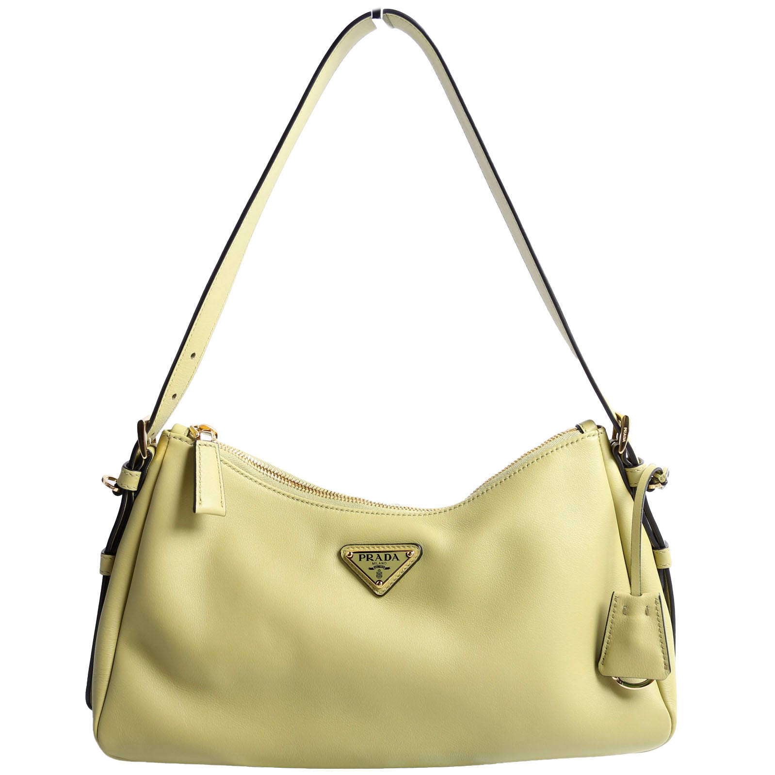 Aimee Shoulder Bag Soft Calfskin Green
