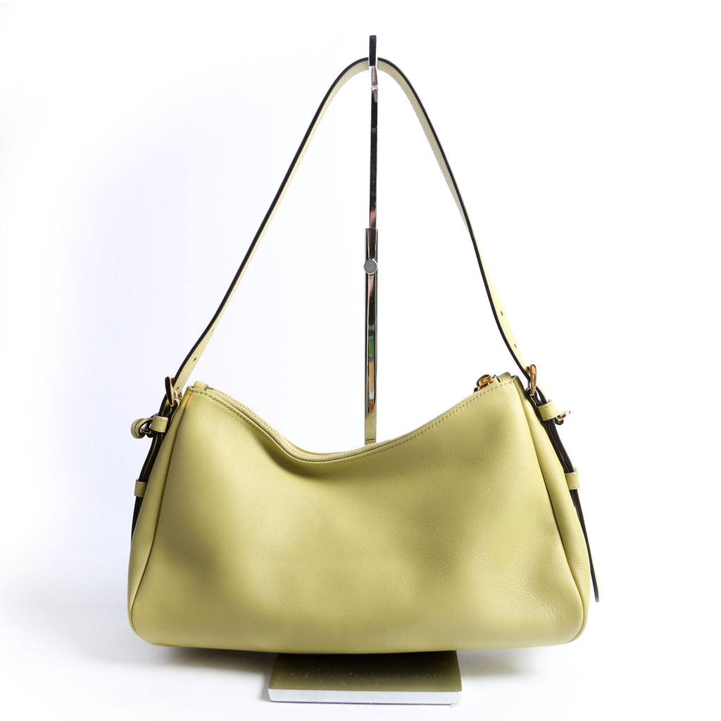 Aimee Shoulder Bag Soft Calfskin Green