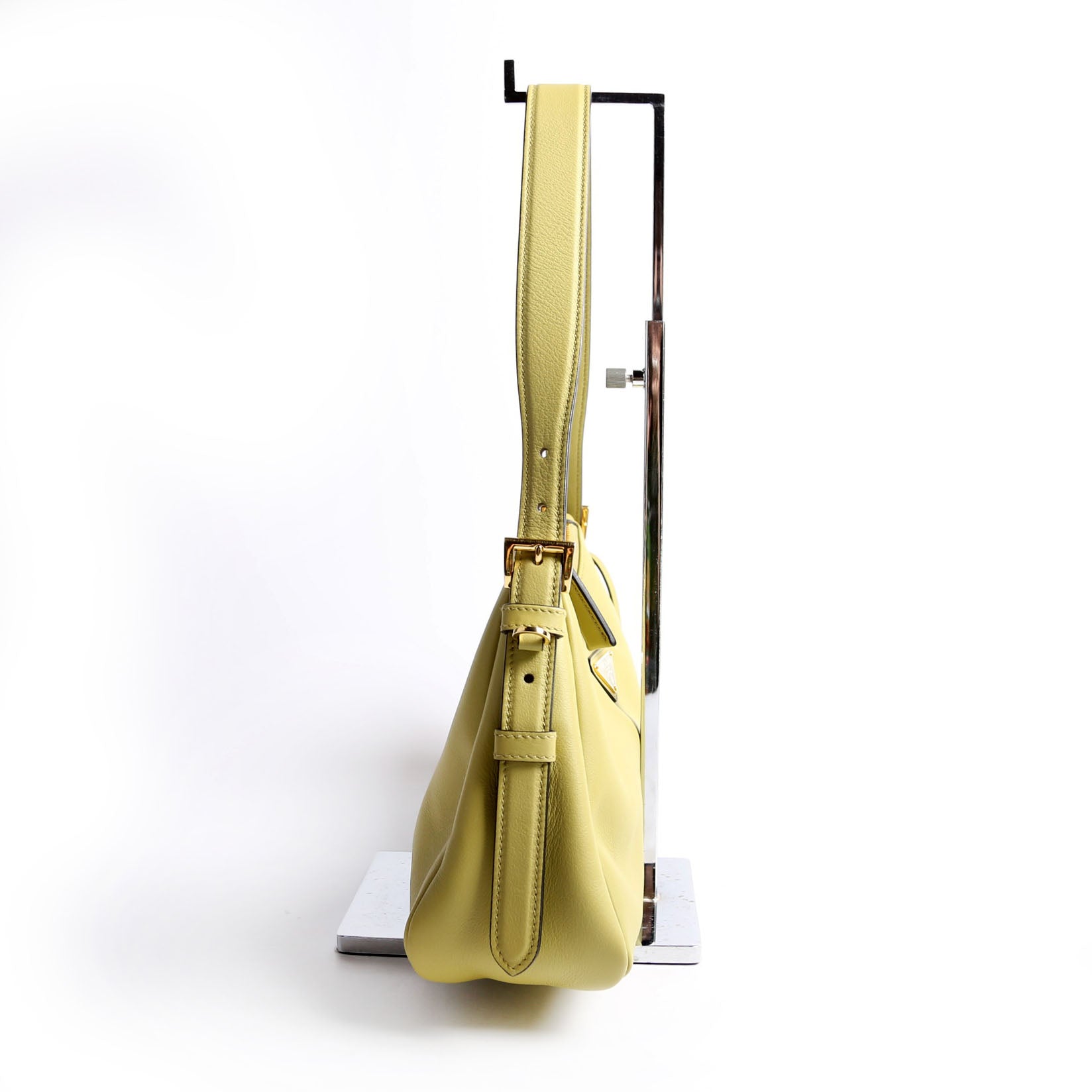 Aimee Shoulder Bag Soft Calfskin Green
