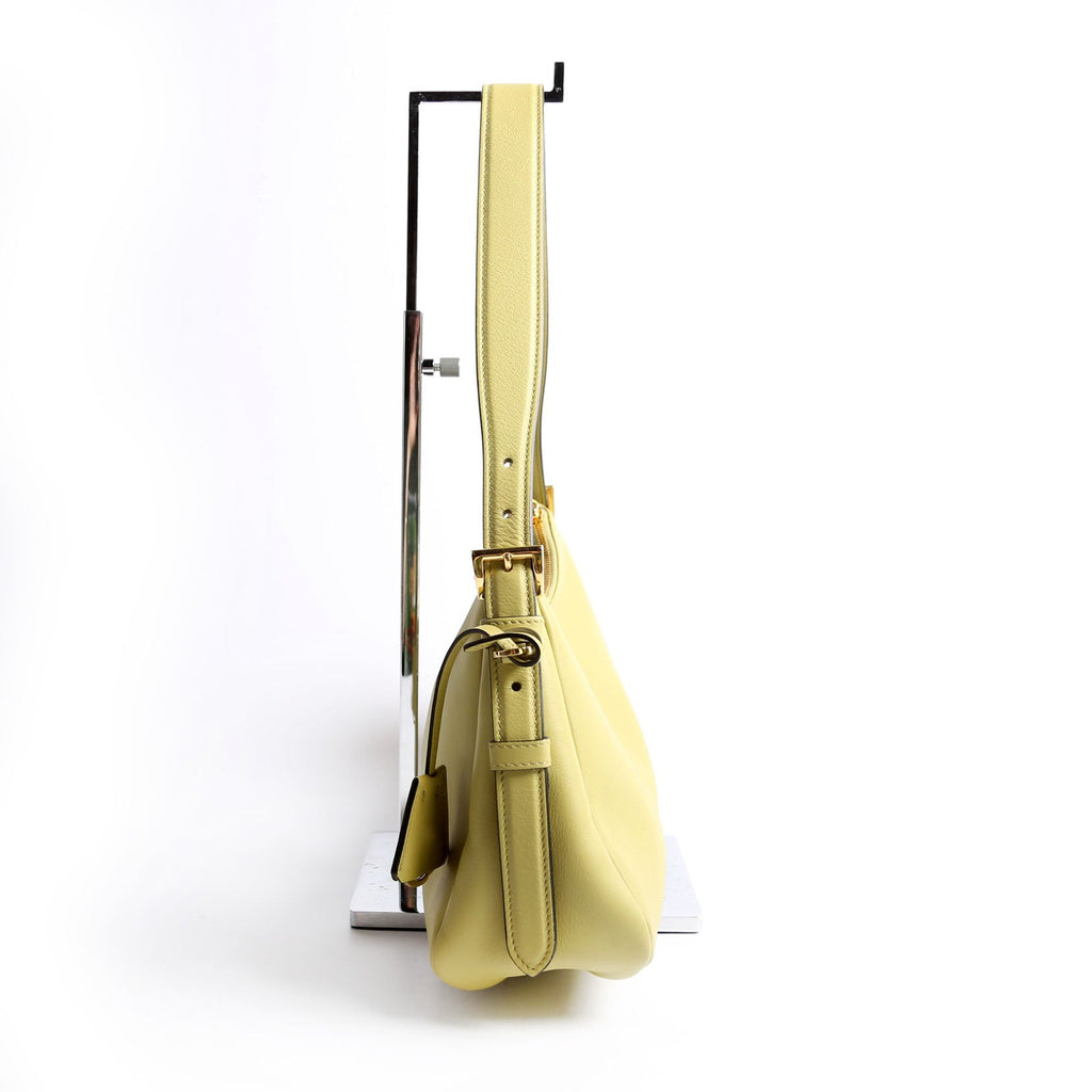 Aimee Shoulder Bag Soft Calfskin Green