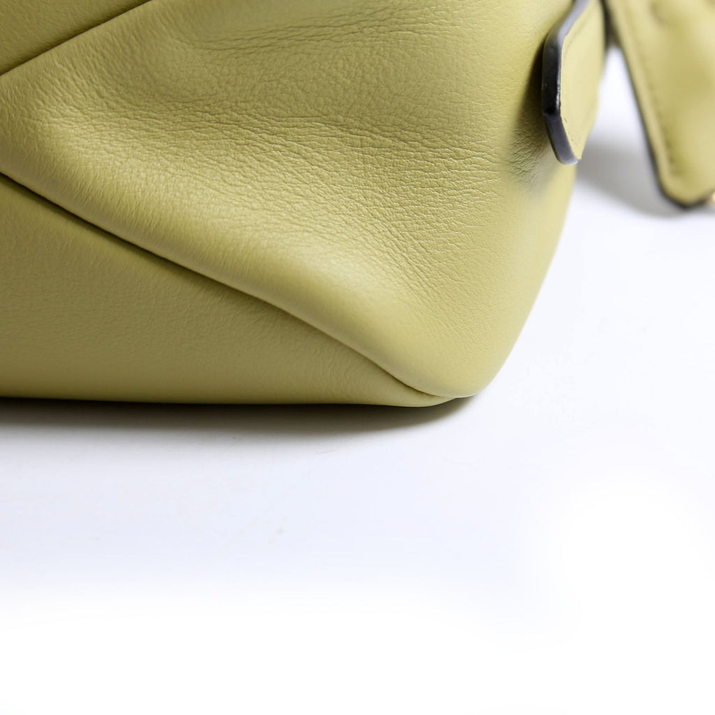 Aimee Shoulder Bag Soft Calfskin Green