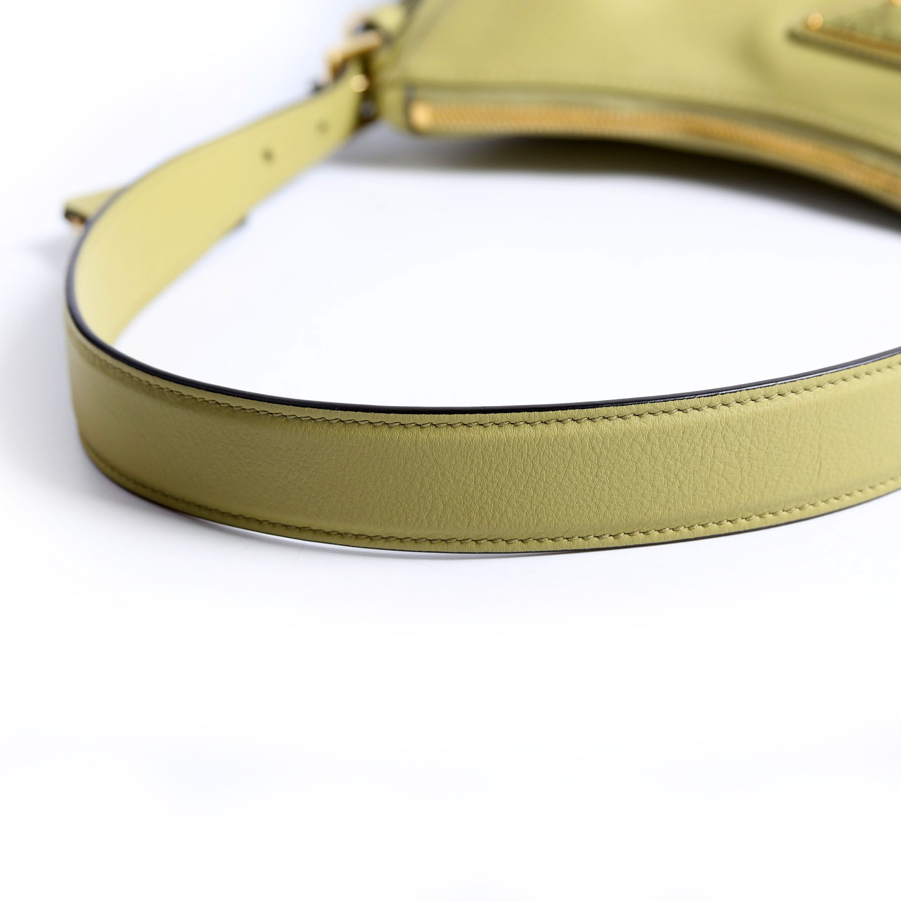 Aimee Shoulder Bag Soft Calfskin Green