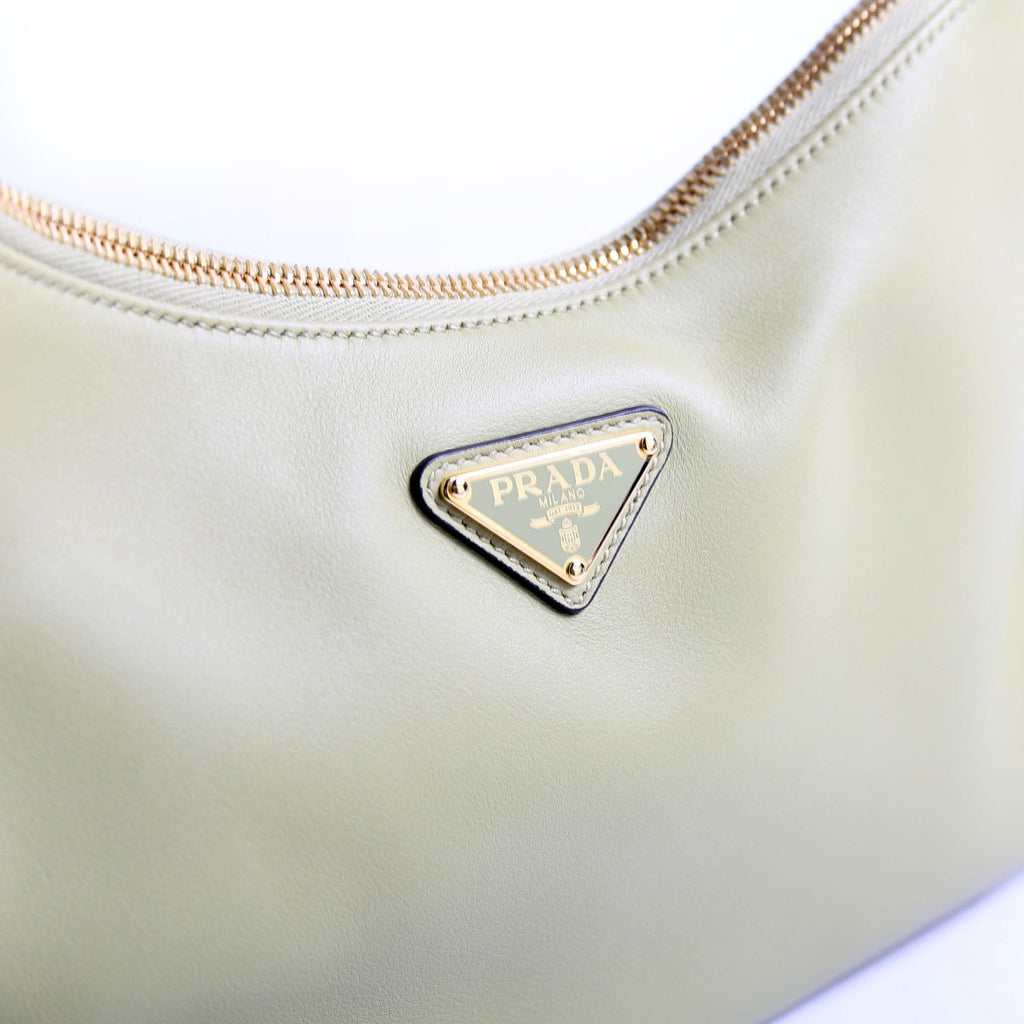 Aimee Shoulder Bag Soft Calfskin Green
