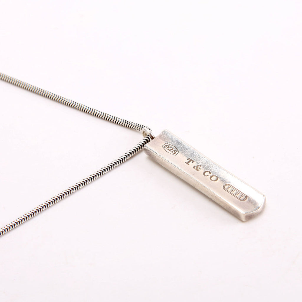 1837 Bar Pendant Necklace 925