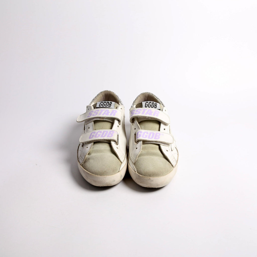 Old School Sneakers Size 37 White/Lavender