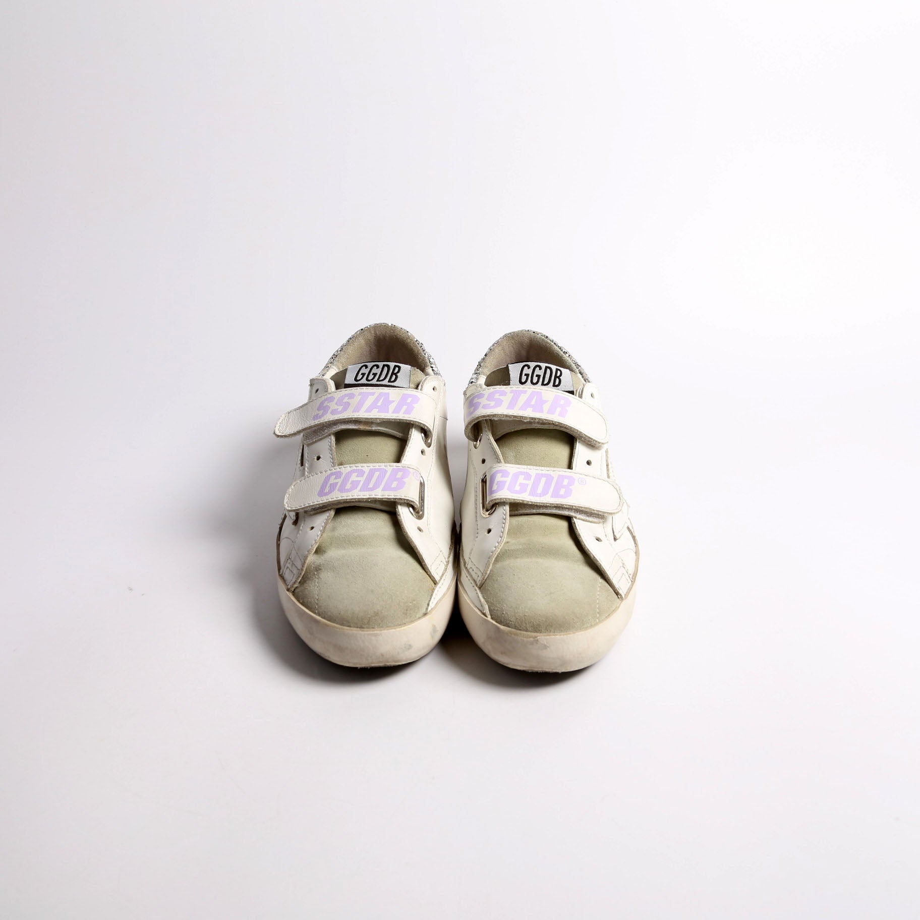 Old School Sneakers Size 37 White/Lavender