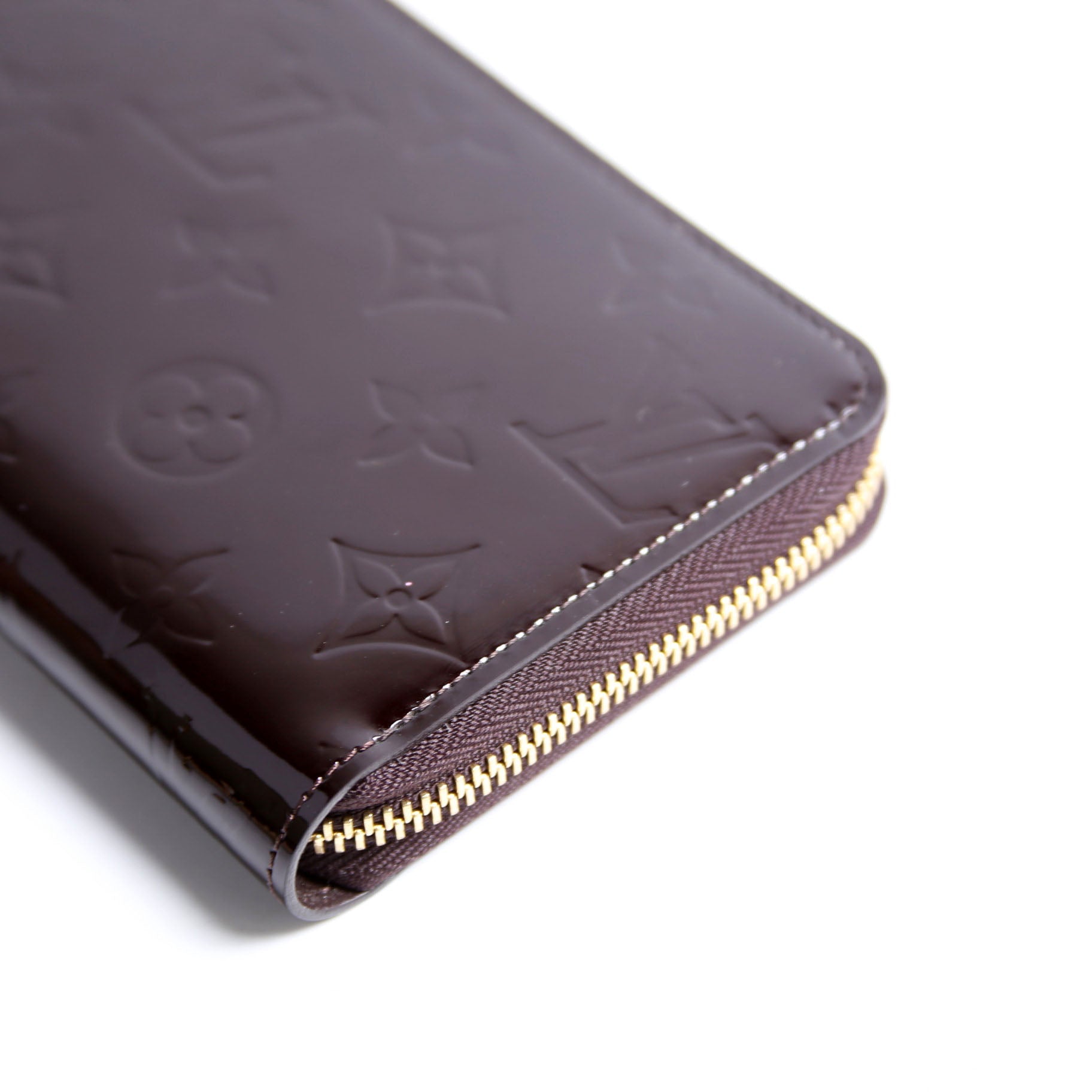 Zippy Wallet Vernis Burgundy