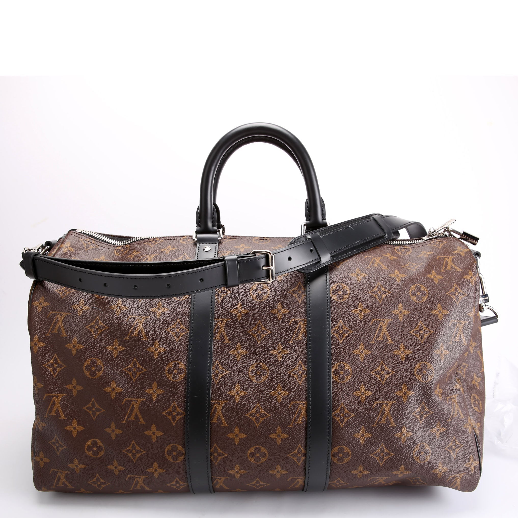 Keepall 45 Macassar Bandouliere Black