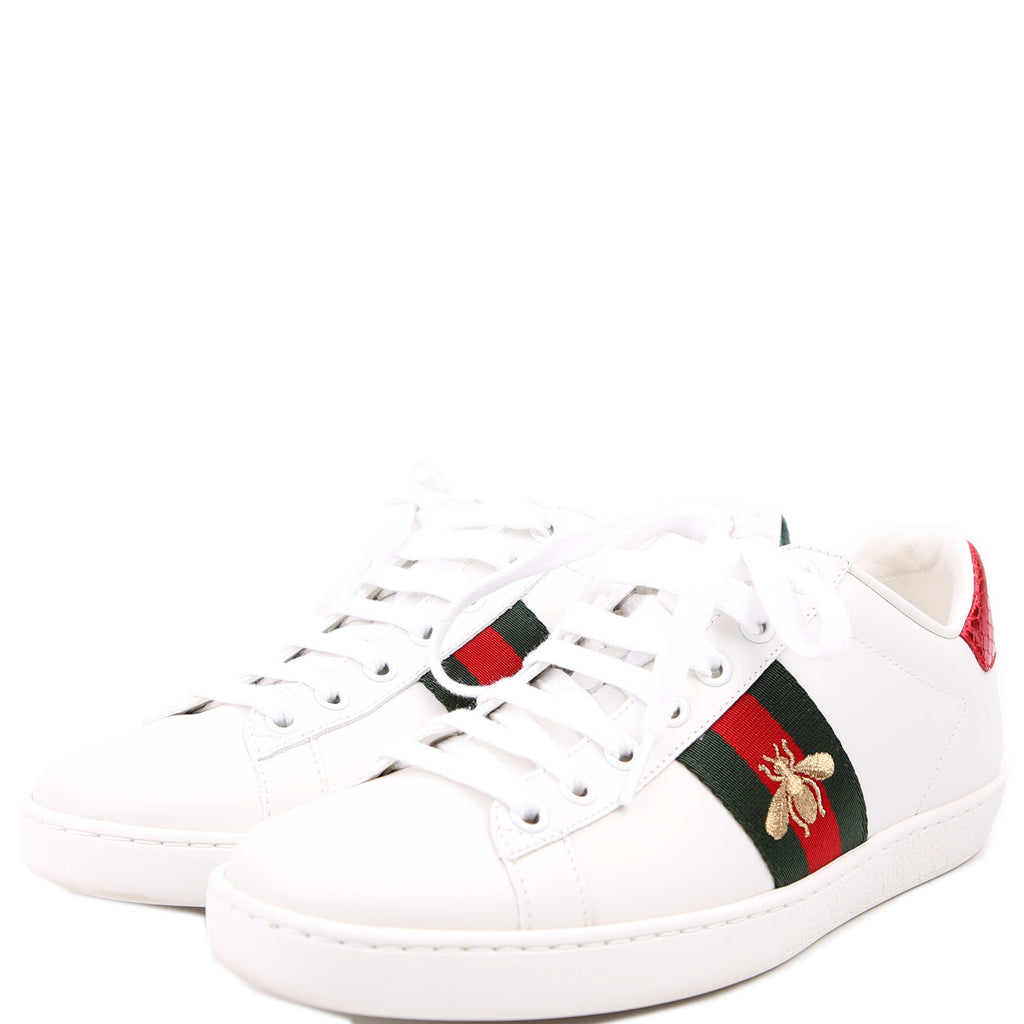 Ace Web Bee Sneakers Size 37.5 White