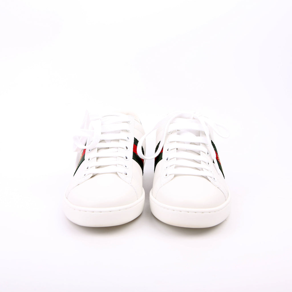Ace Web Bee Sneakers Size 37.5 White