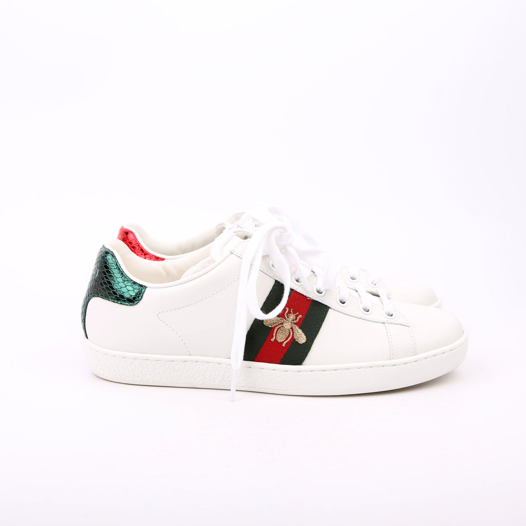 Ace Web Bee Sneakers Size 37.5 White