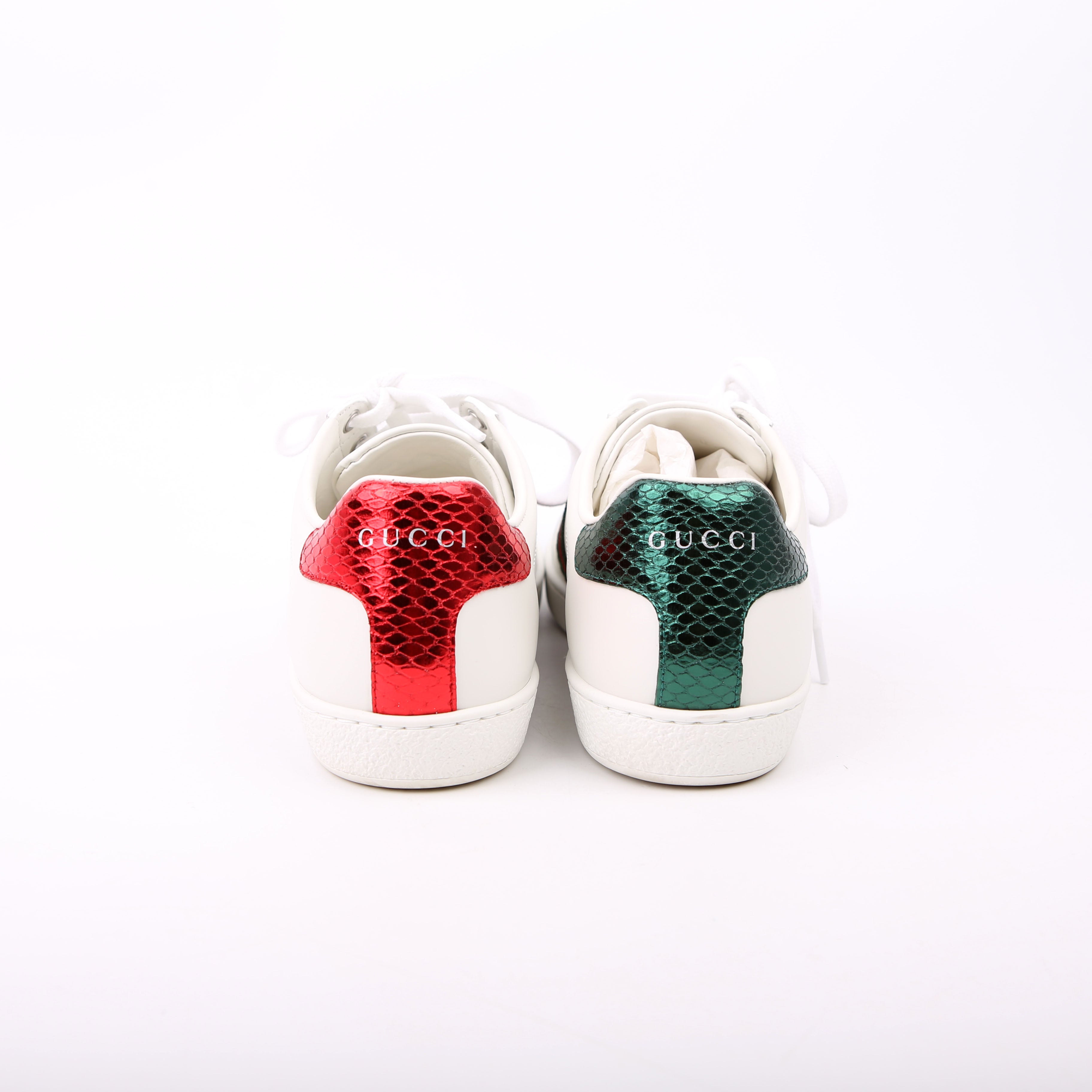 Ace Web Bee Sneakers Size 37.5 White