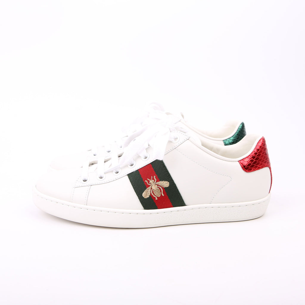 Ace Web Bee Sneakers Size 37.5 White