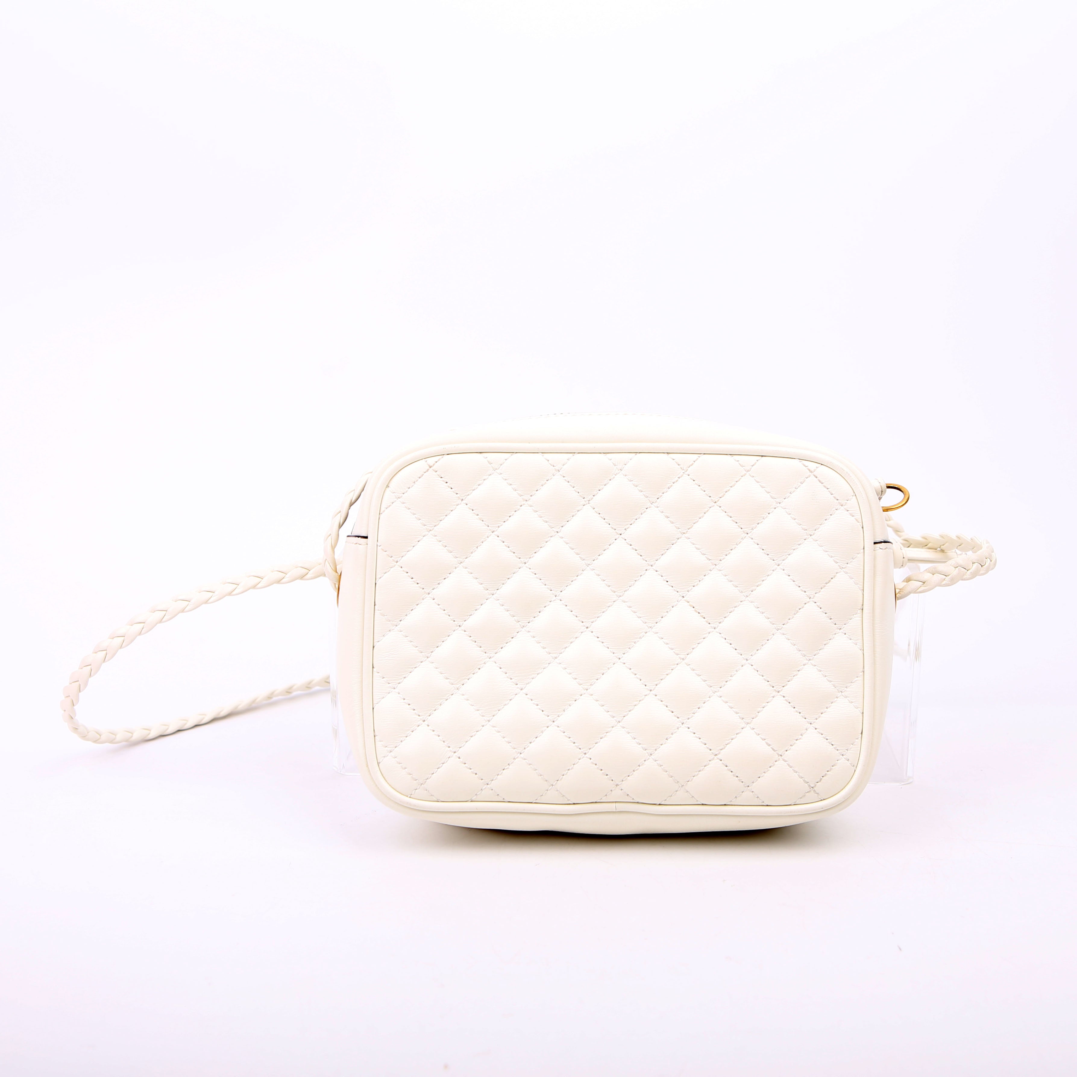 536441 Trapuntata Leather Mini White