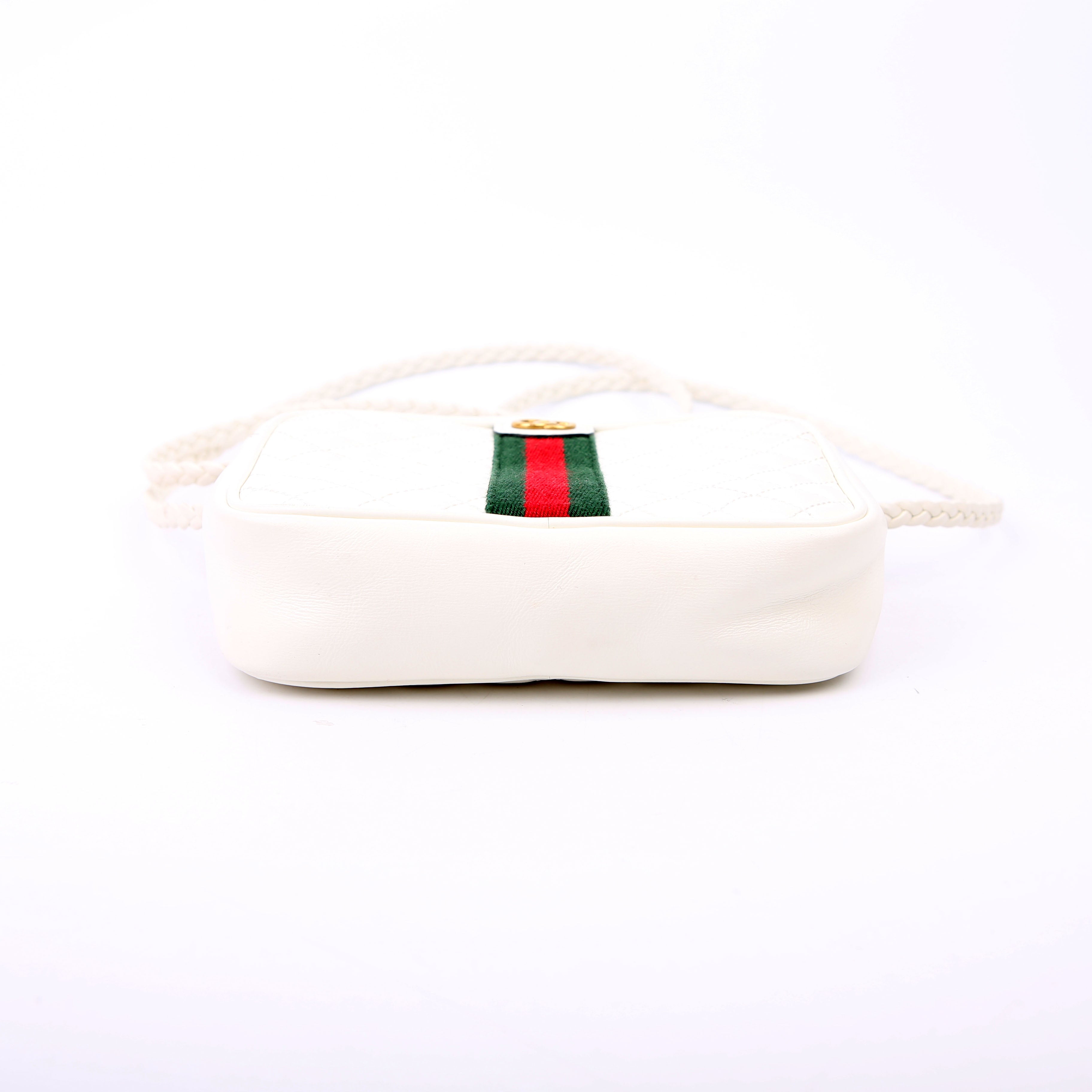 536441 Trapuntata Leather Mini White