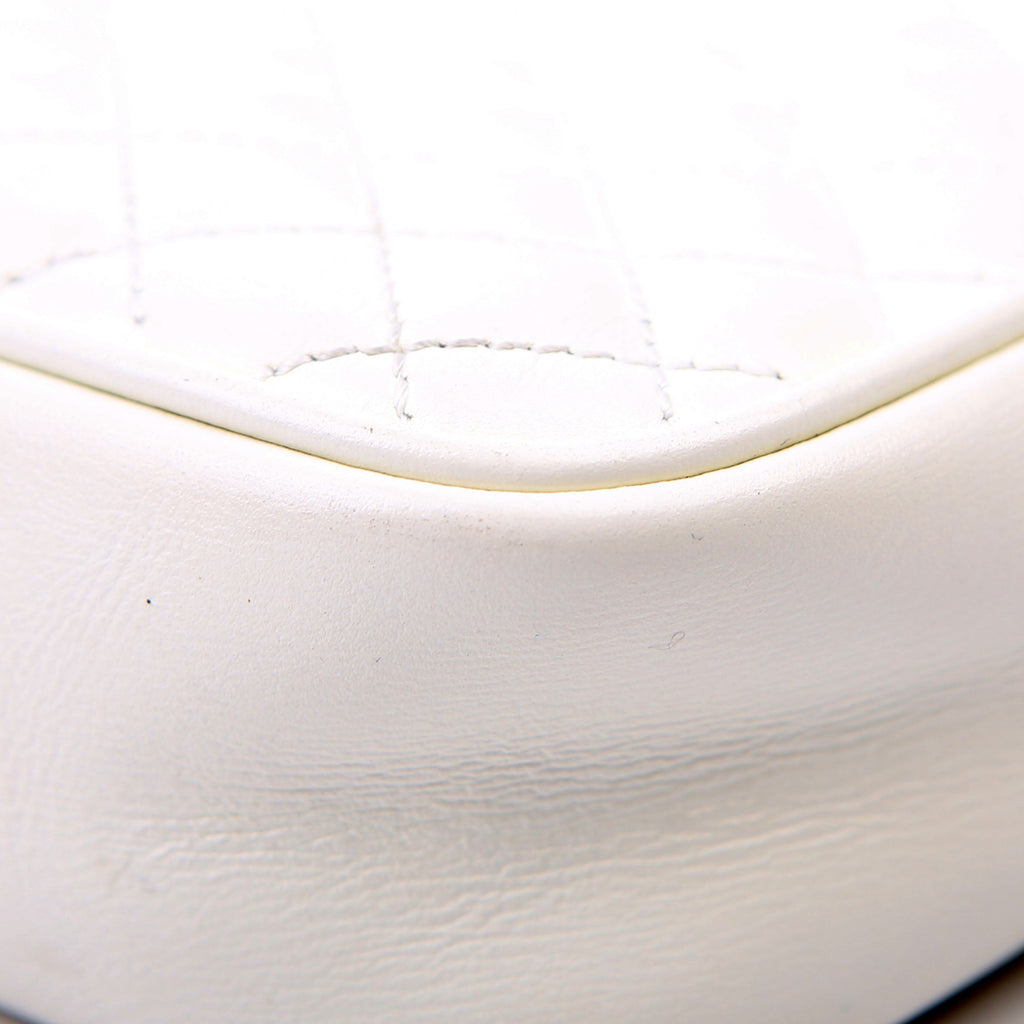 536441 Trapuntata Leather Mini White