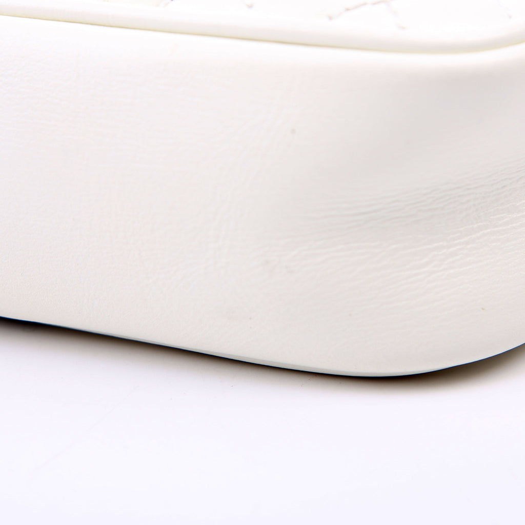 536441 Trapuntata Leather Mini White