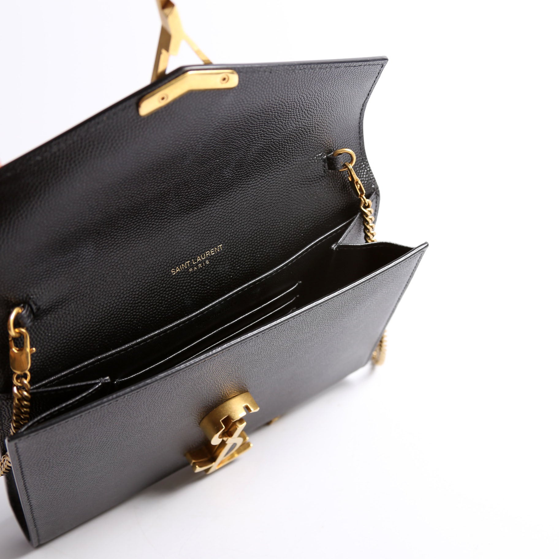 Cassandra Chain Wallet Grain 635023 Black