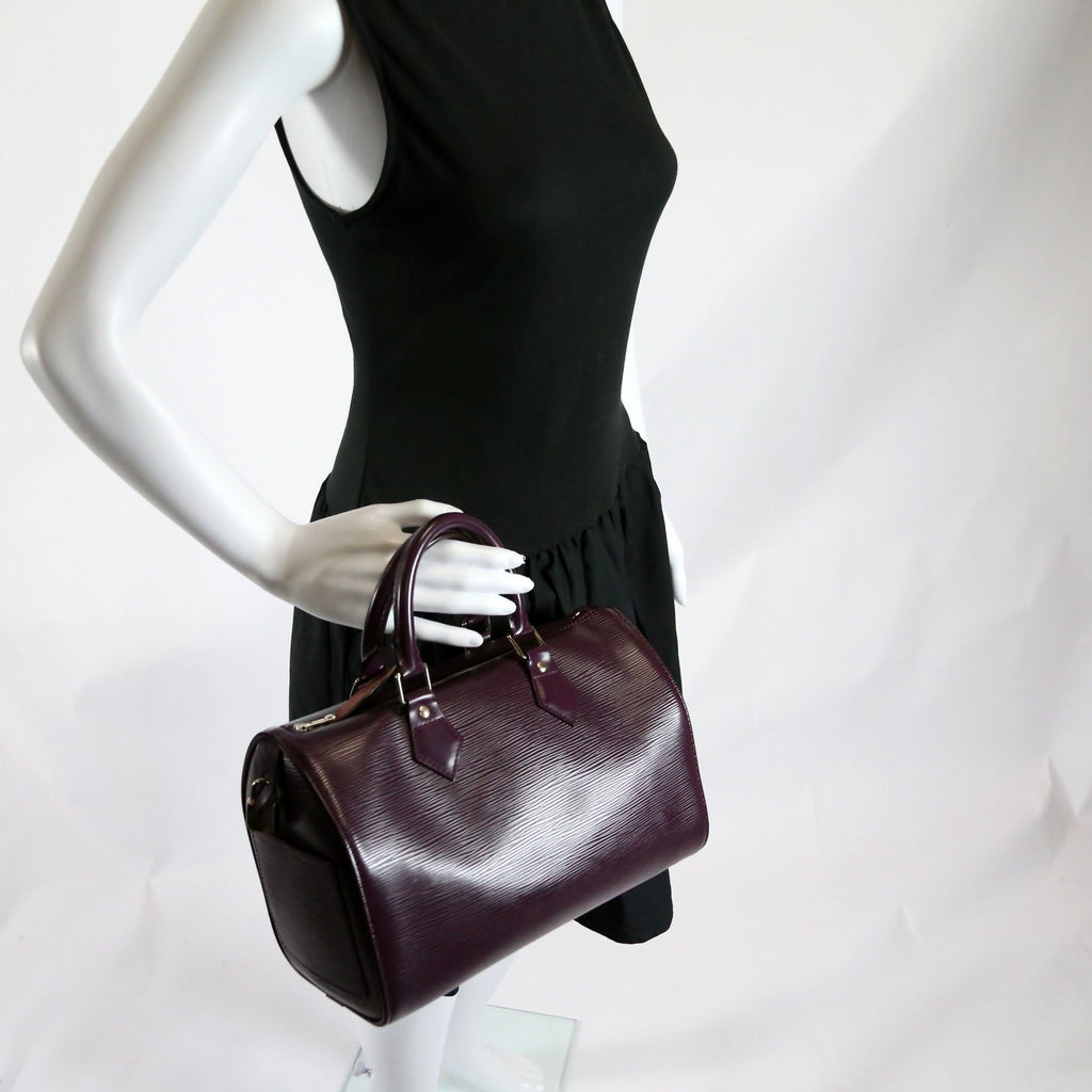Speedy 25 Bandouliere Epi Purple