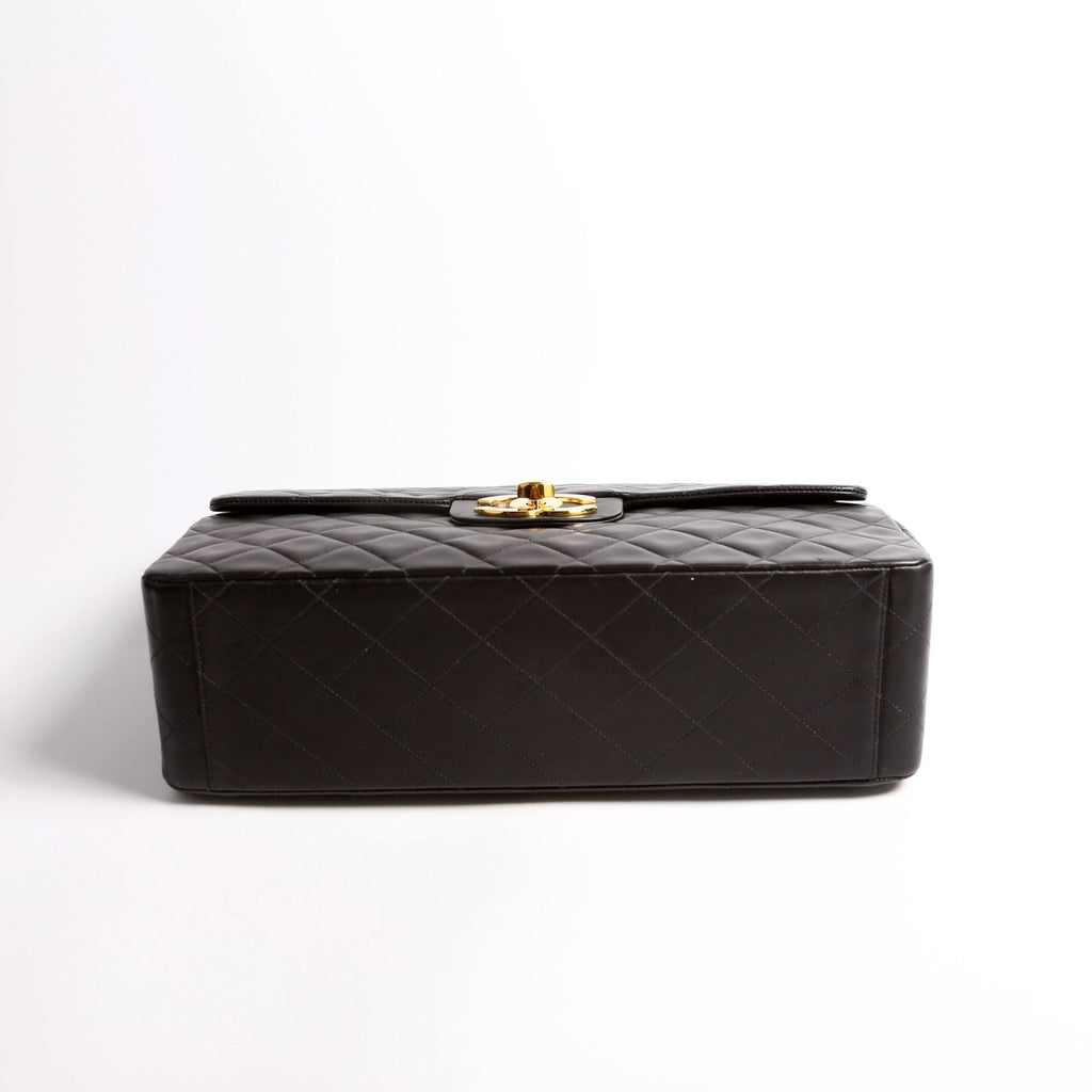 Classic Flap XL Jumbo Lambskin Black
