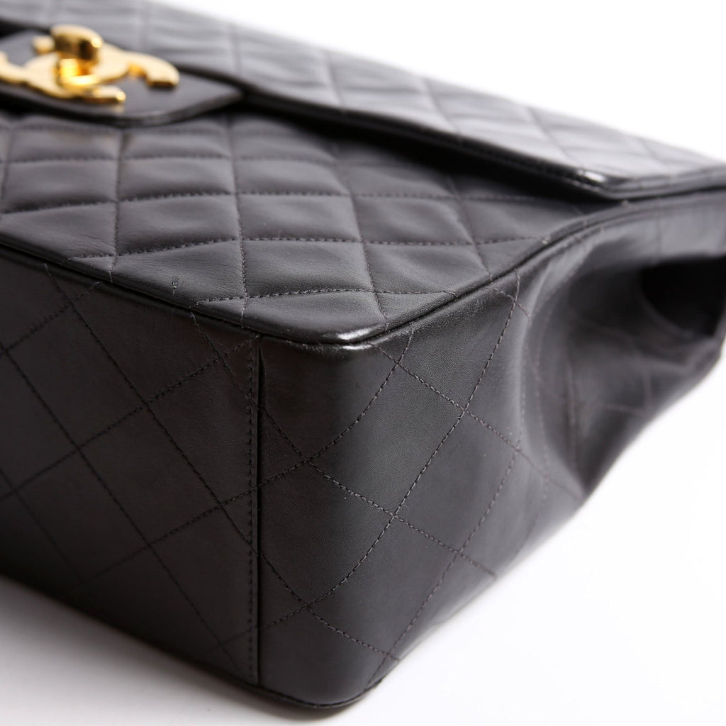 Classic Flap XL Jumbo Lambskin Black