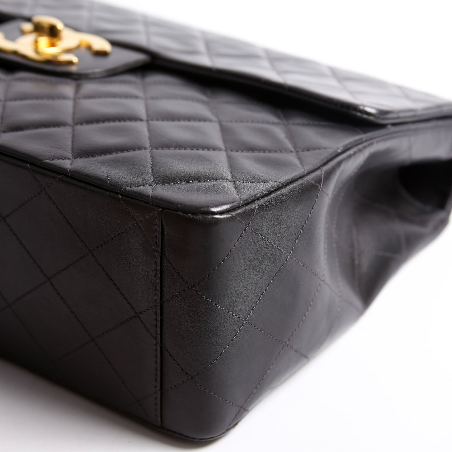 Classic Flap XL Jumbo Lambskin Black