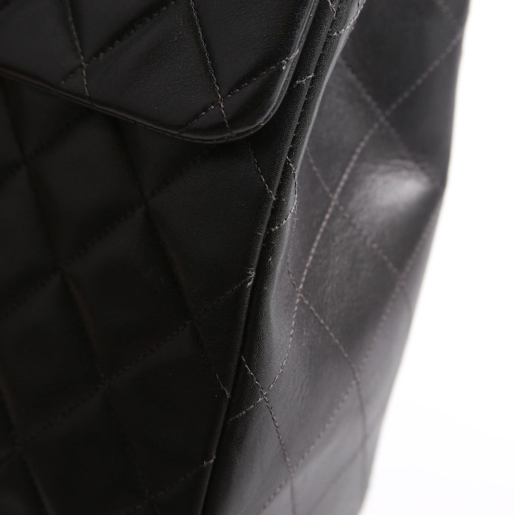 Classic Flap XL Jumbo Lambskin Black
