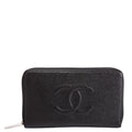 Timeless CC Zip Around Organizer Wallet 17M Black